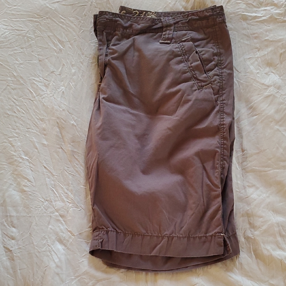 Rue 21 Casual Brown Shorts Sz 13